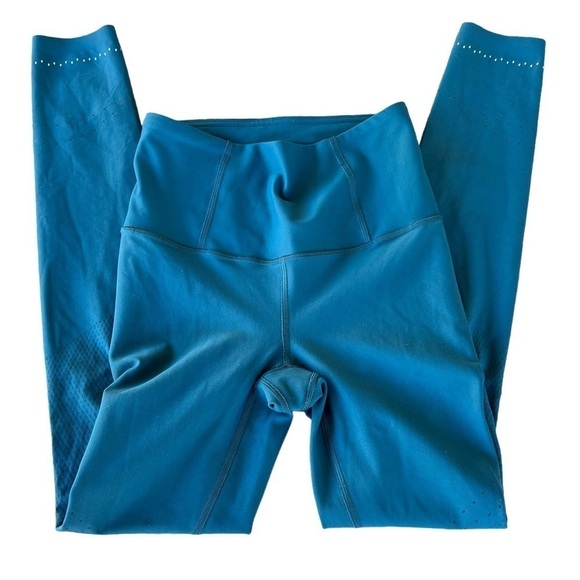 Lululemon Zoned In Tight *27” Green Jasper Size 4 Reflective Running Legging GUC - Picture 4 of 15